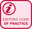 Editors code of practice