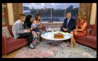 Sasha, Natasha and Nicky appear on ITV's THIS MORNING