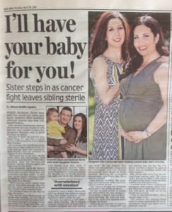 surrogacy story Daily Mail
