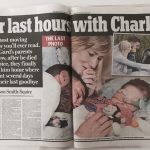 Charlie's last hours, daily mail